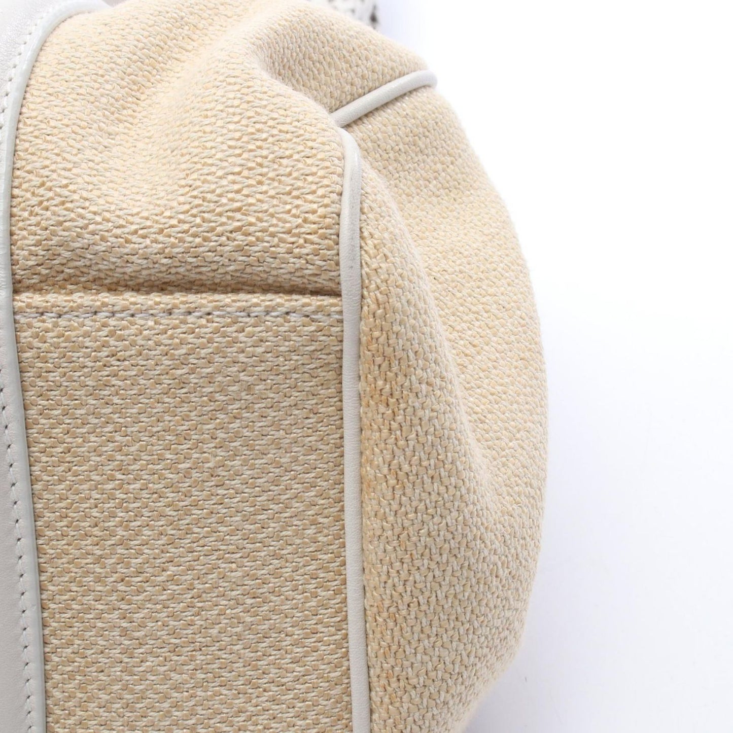 Dior Handbag My Frame Beige Leather — view 7
