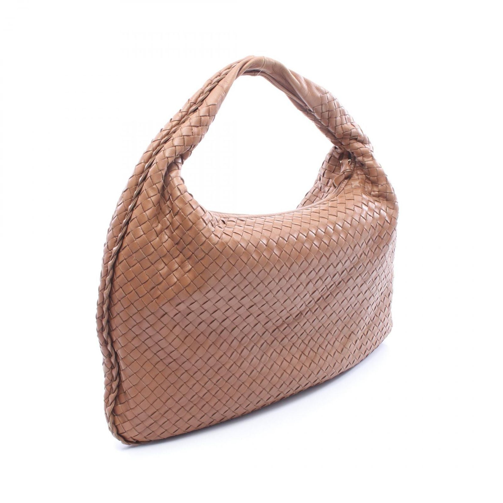 Bottega Veneta Shoulder Bag Intrecciato Brown Leather — view 2