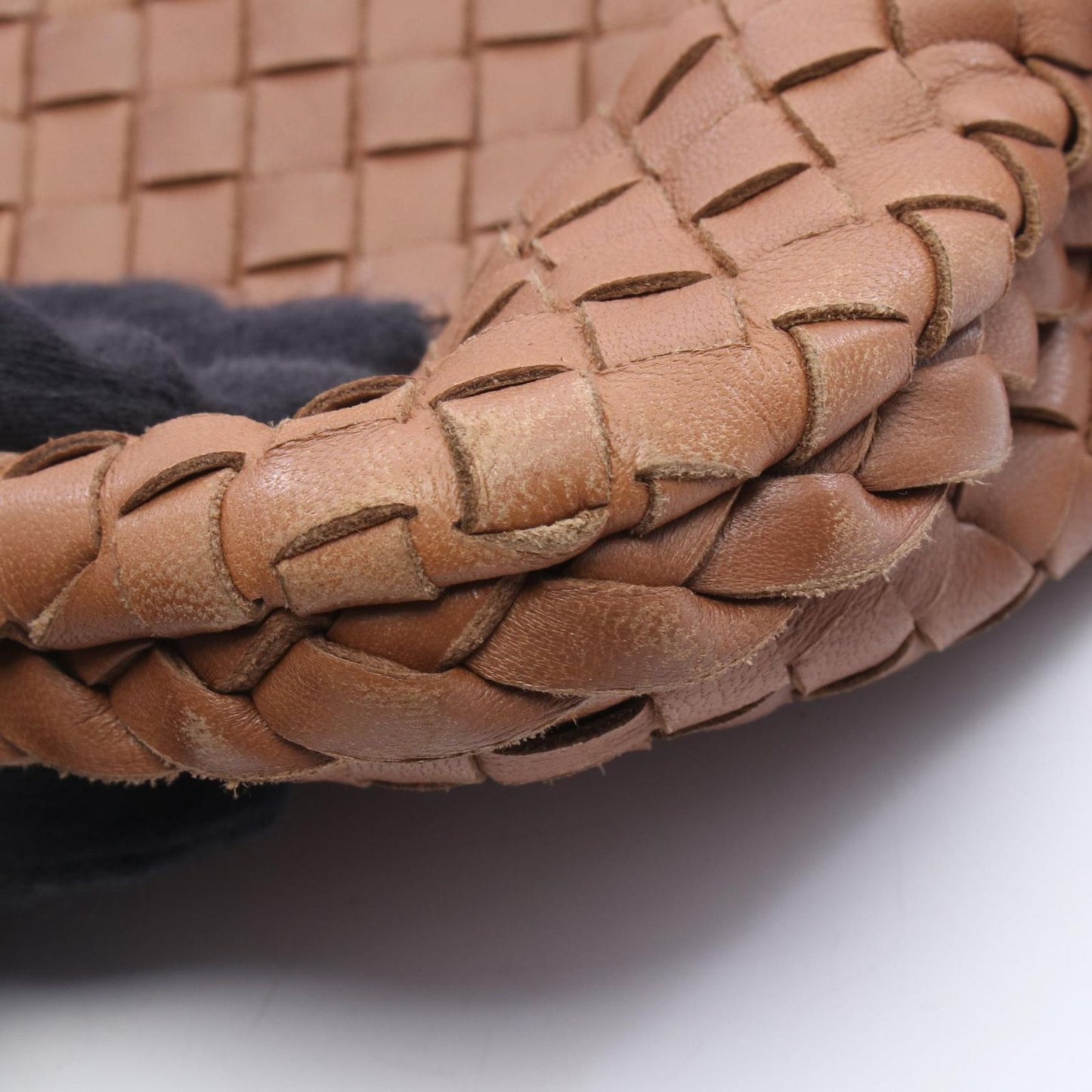 Bottega Veneta Shoulder Bag Intrecciato Brown Leather — view 8