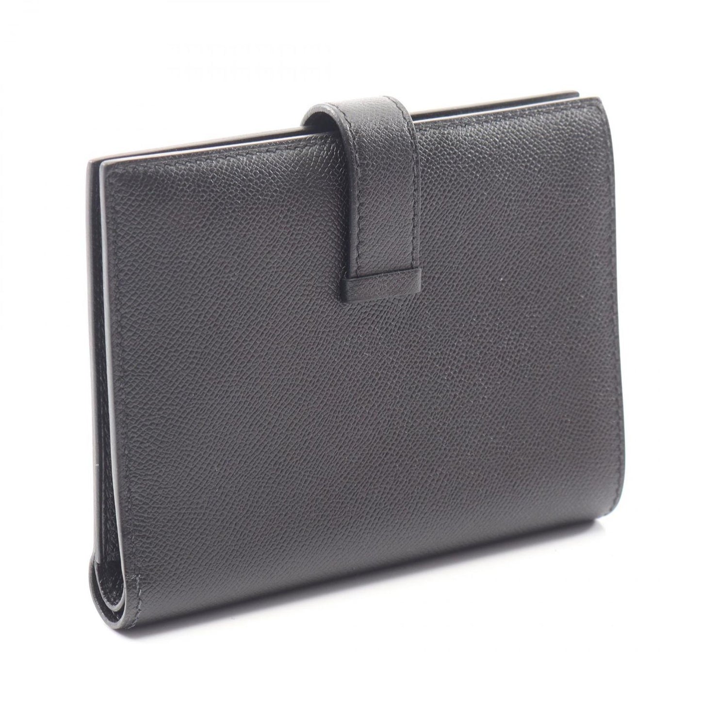 Hermes Bifold Wallet Bearn Compact Black — view 2