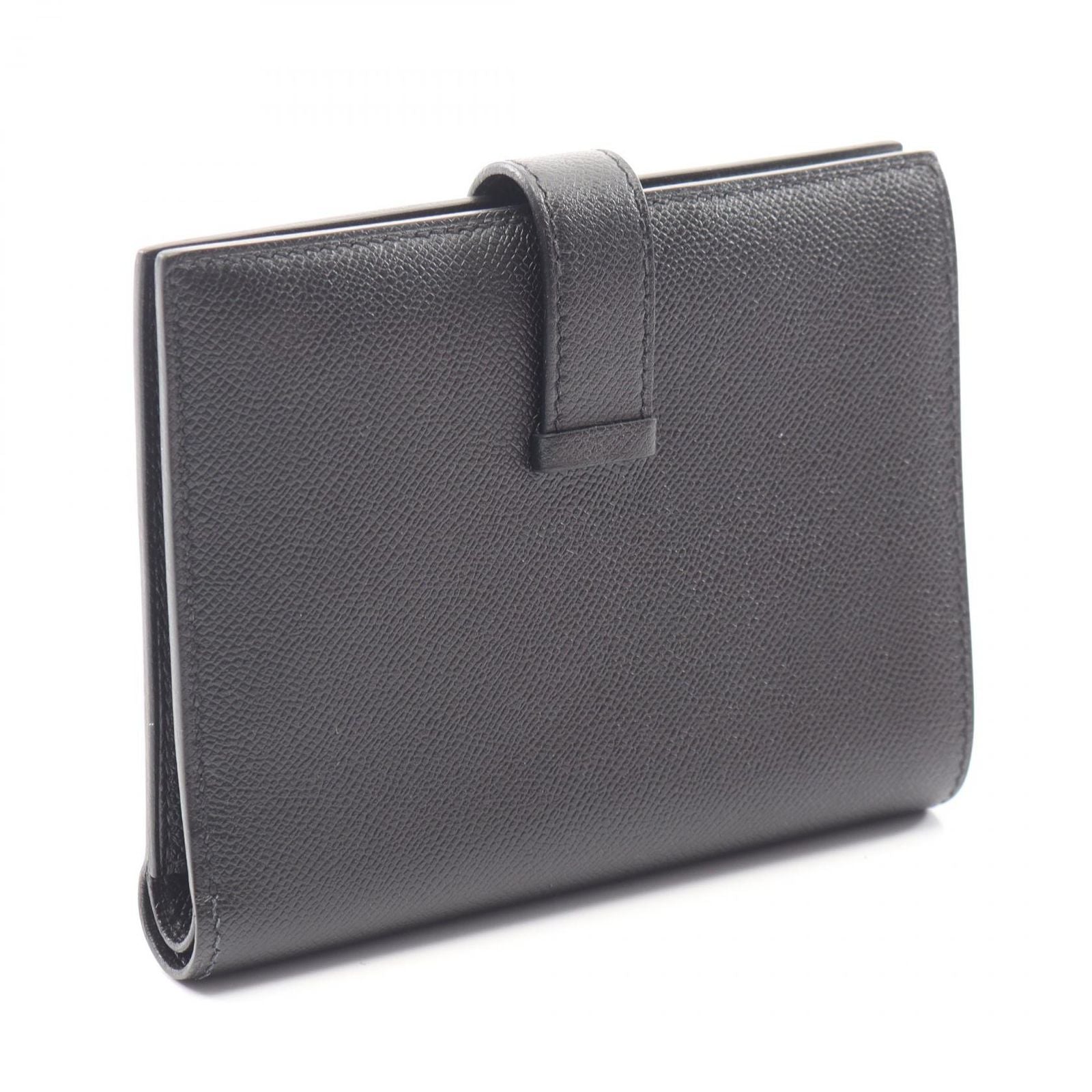 Hermes Bifold Wallet Bearn Compact Black — view 2
