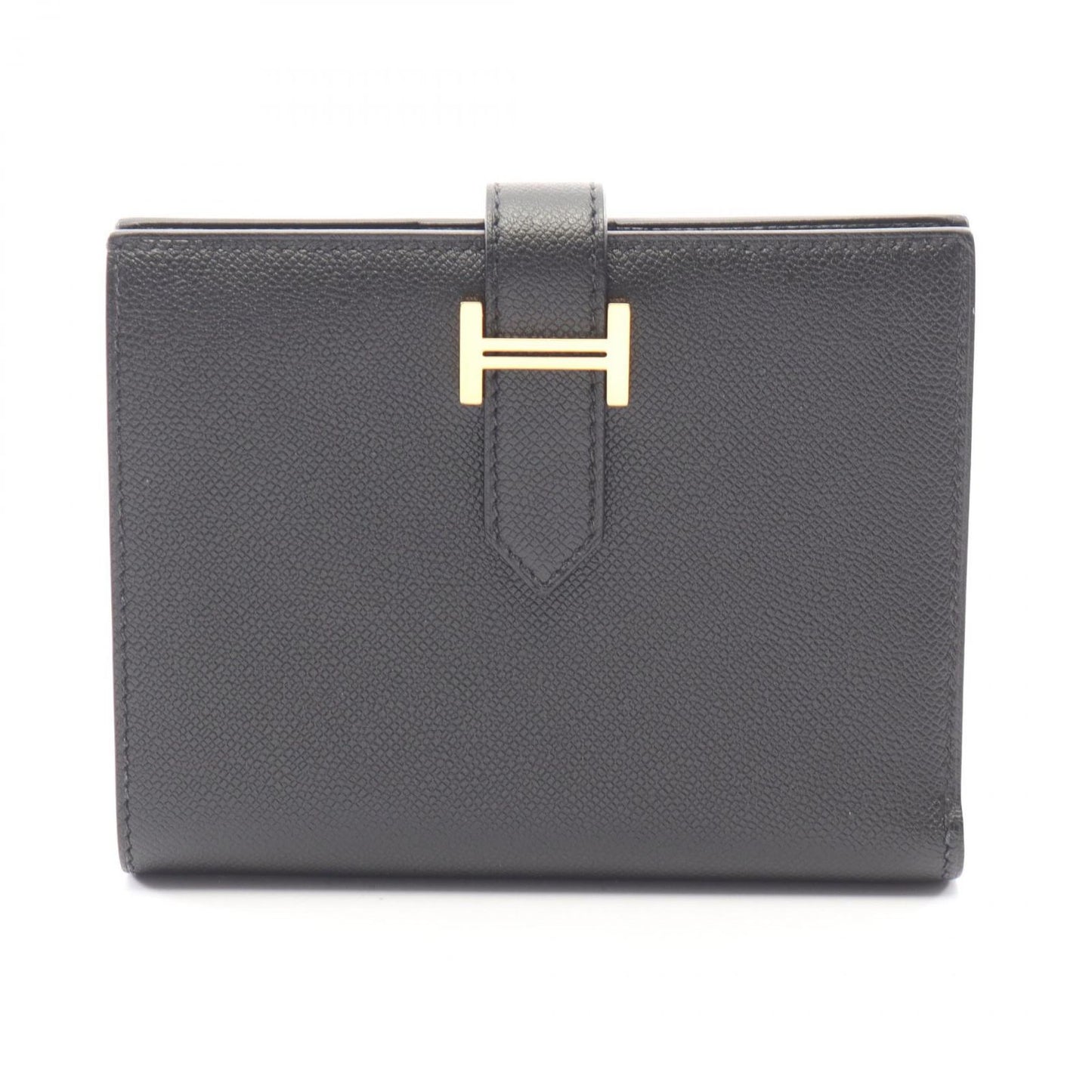 Hermes Bifold Wallet Bearn Compact Black