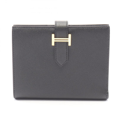 Hermes Bifold Wallet Bearn Compact Black