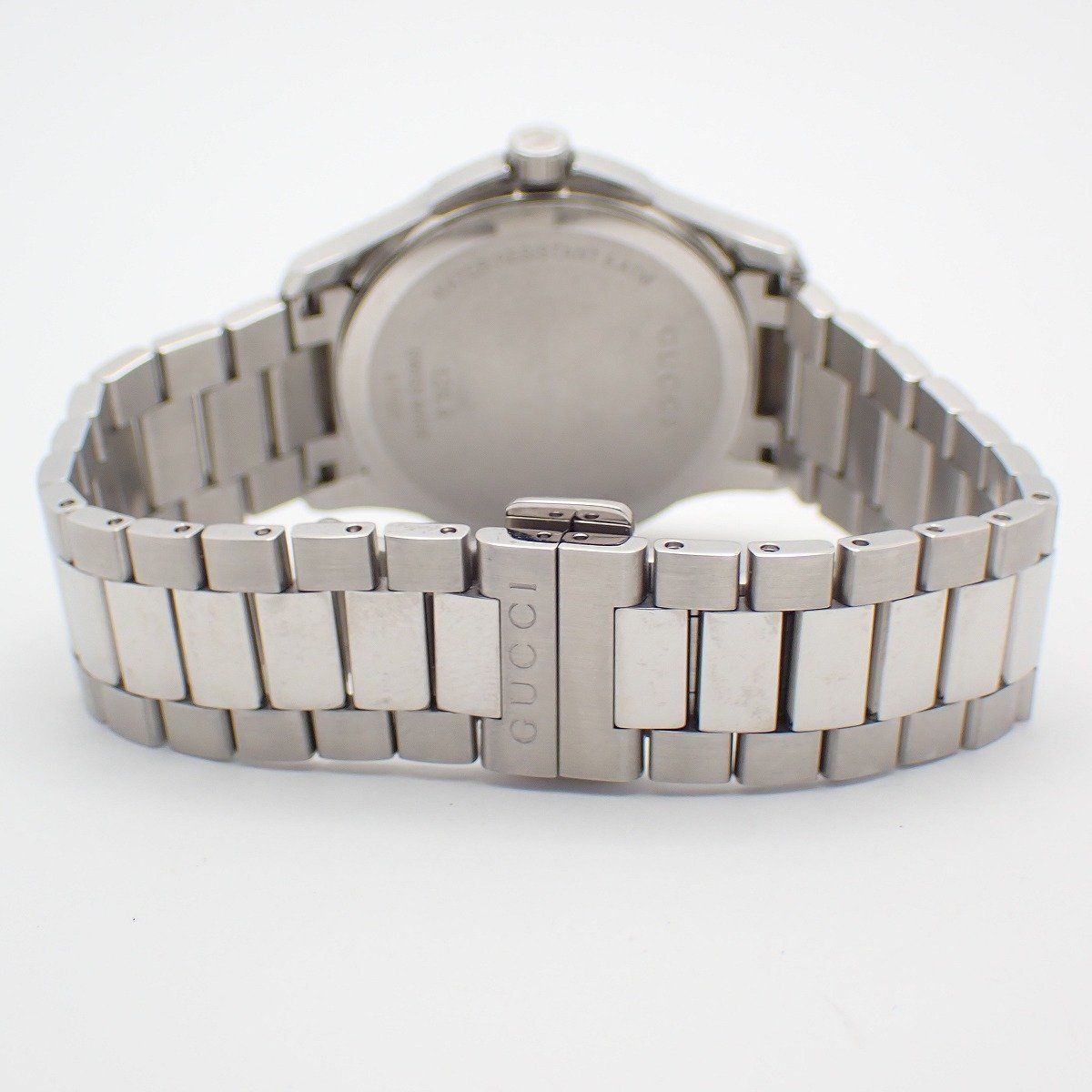 Gucci 126.4 Timeless Quartz Watch Black Dial SS Pawn — view 3