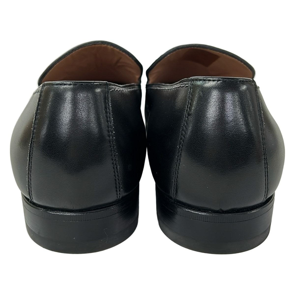 Saint Laurent Yves Rive Gauche Loafers 39.5 Black Leather — view 3