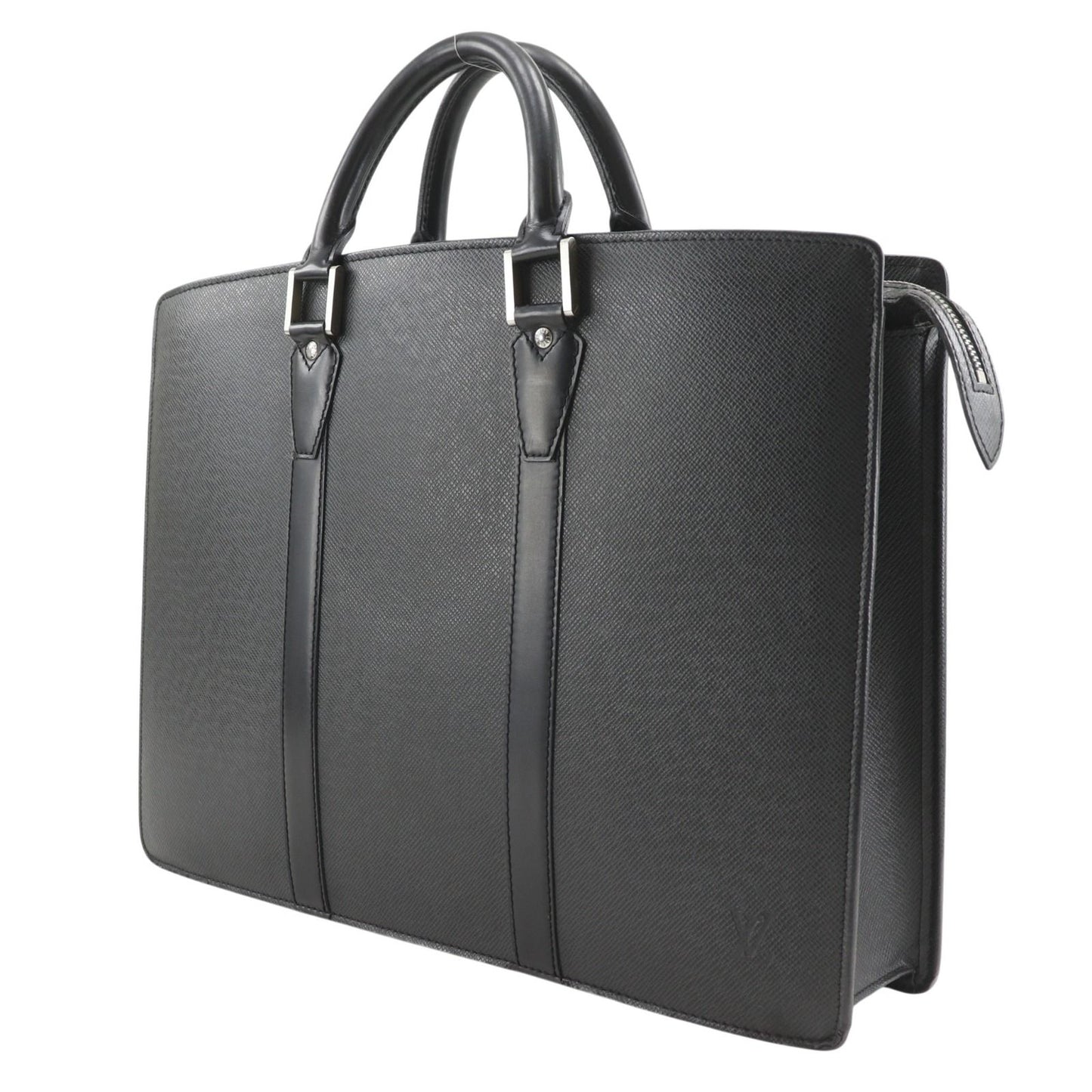 Louis Vuitton Porte Documents Taiga Ardoise Black — view 2