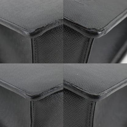 Louis Vuitton Porte Documents Taiga Ardoise Black — view 4