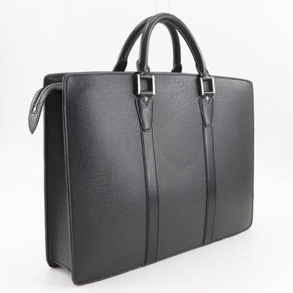 Louis Vuitton Porte Documents Taiga Ardoise Black — view 3