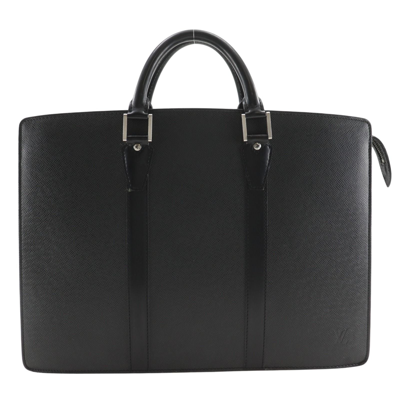 Louis Vuitton Porte Documents Taiga Ardoise Black