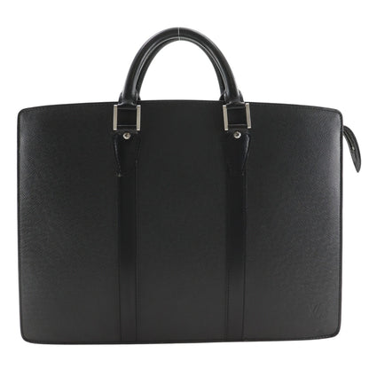 Louis Vuitton Porte Documents Taiga Ardoise Black
