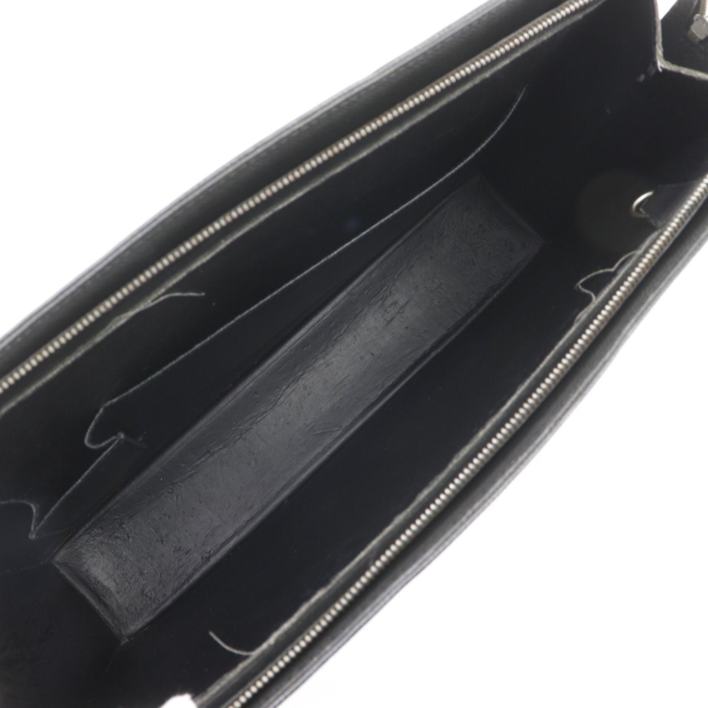 Louis Vuitton Porte Documents Taiga Ardoise Black — view 6