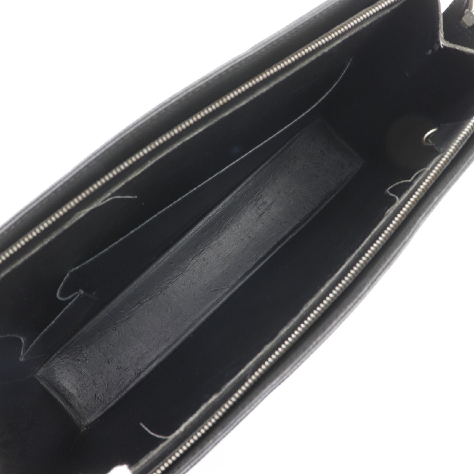 Louis Vuitton Porte Documents Taiga Ardoise Black — view 6
