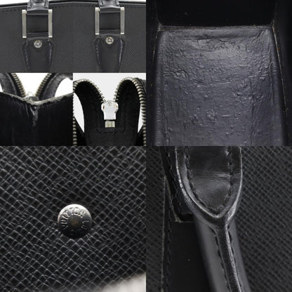 Louis Vuitton Porte Documents Taiga Ardoise Black — view 9