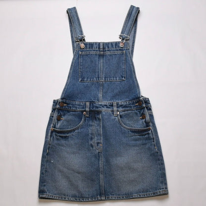 Prada Overalls IC Tag Cotton Denim Black 36