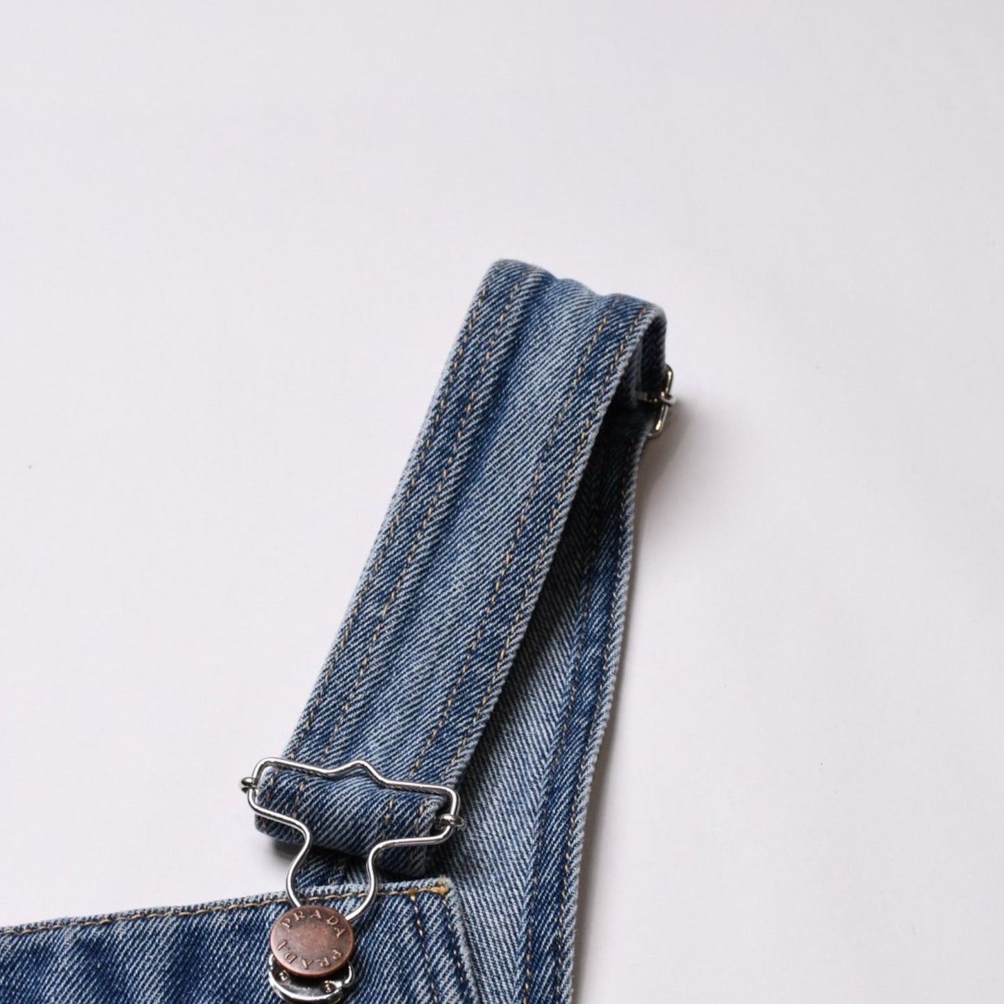 Prada Overalls IC Tag Cotton Denim Black 36 — view 4