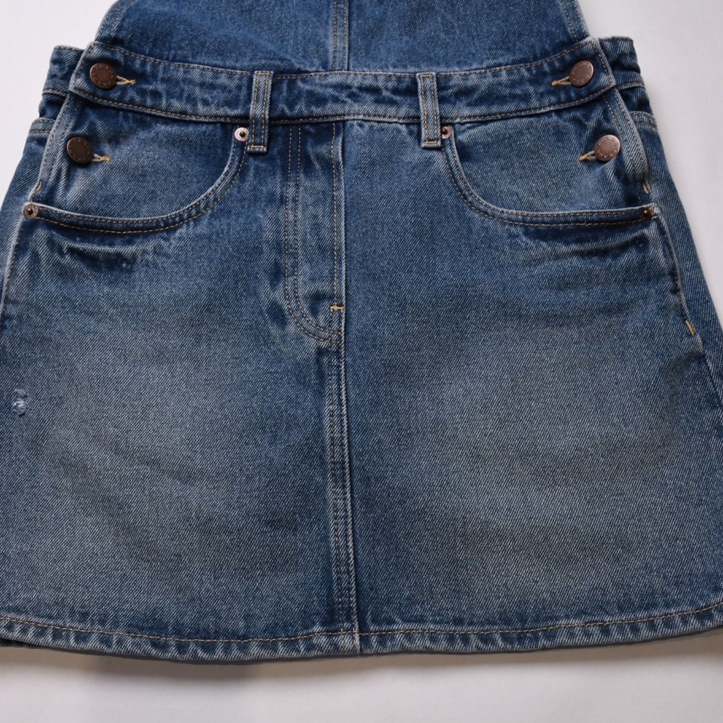 Prada Overalls IC Tag Cotton Denim Black 36 — view 8