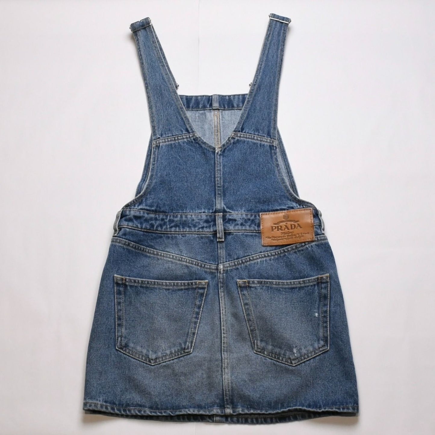 Prada Overalls IC Tag Cotton Denim Black 36 — view 2
