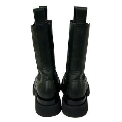 Bottega Veneta Boots 38 LadyKhaki Black Leather — view 3