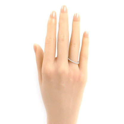 Cartier 18k White Gold Etain Cell Full Eternity Ring Diamond — view 6