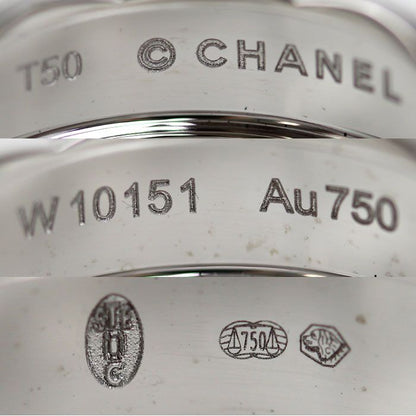 Chanel 18k White Gold Coco Crush Ring — view 4