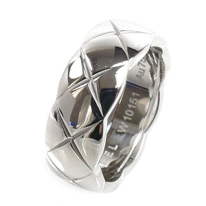 Chanel 18k White Gold Coco Crush Ring — view 2
