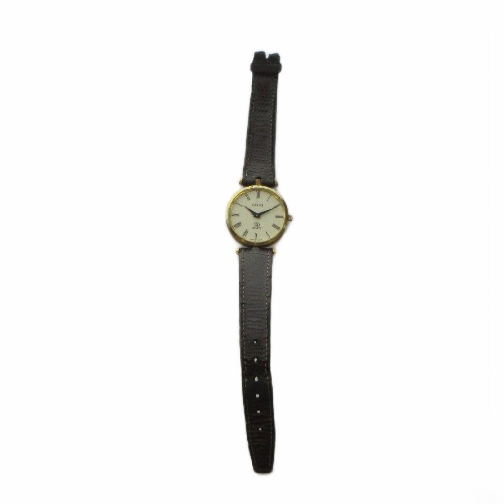Gucci Watch Sherry Line Leather leto B-man Gold — view 3