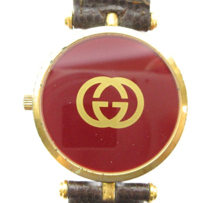 Gucci Watch Sherry Line Leather leto B-man Gold — view 2