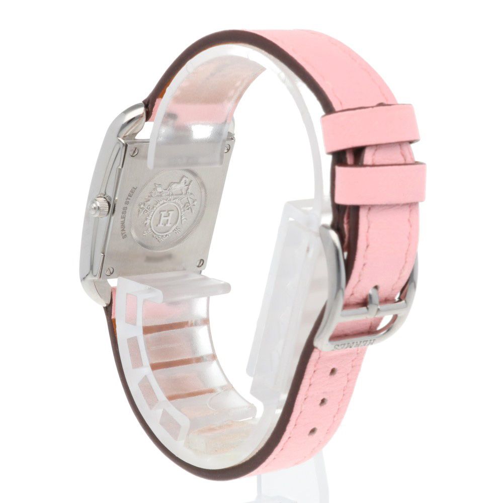 Hermes Cape Cod Rose Sakura Watch Stainless Steel Quartz Watch — view 5