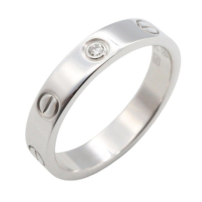 Cartier Ring Mini Love 18k White Gold Diamond