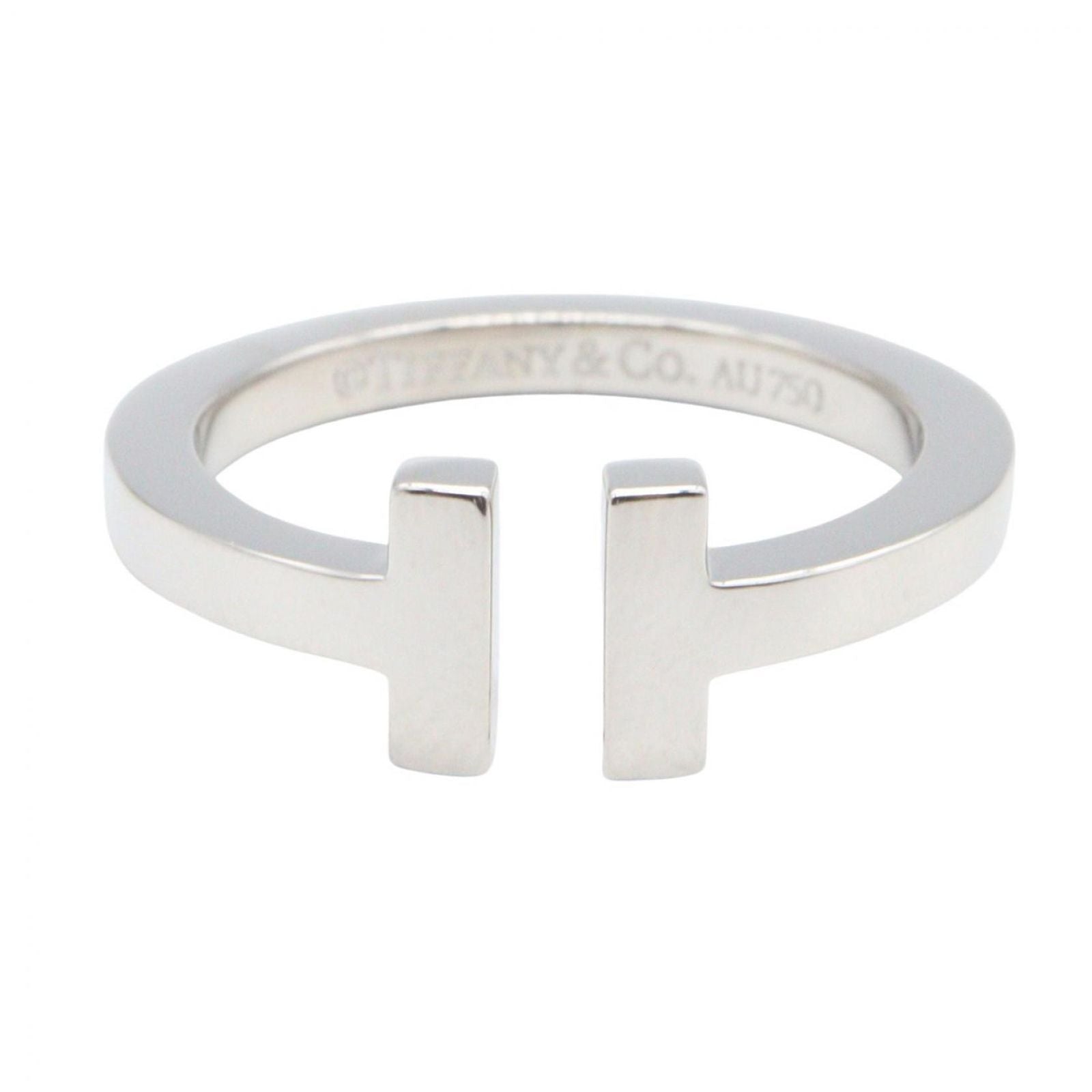 Tiffany & Co Ring Square 18k White Gold — view 2