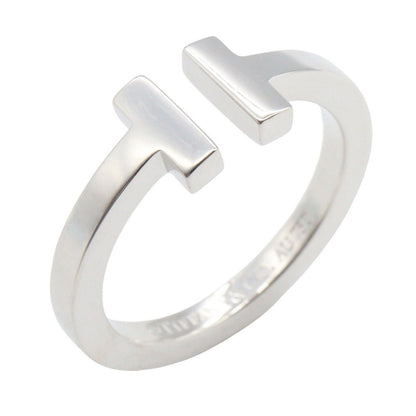 Tiffany & Co Ring Square 18k White Gold