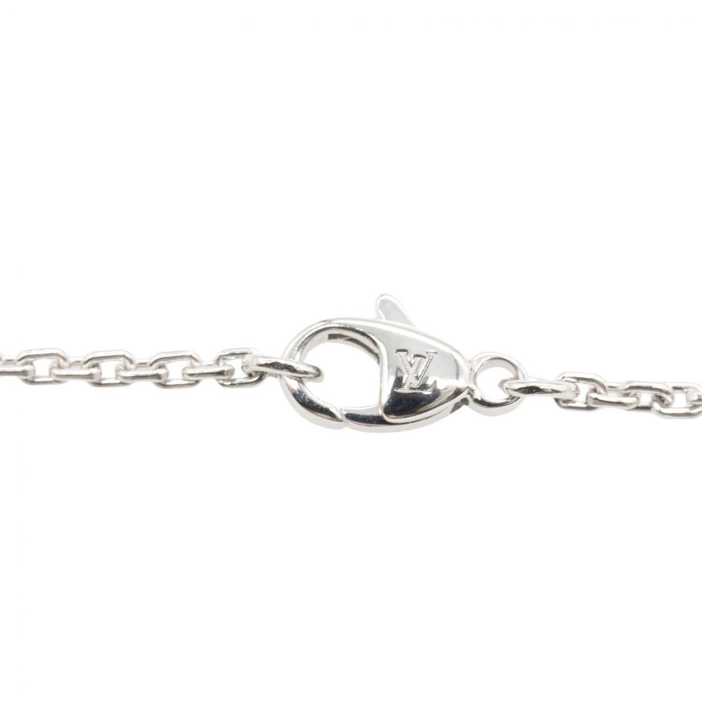Louis Vuitton Necklace Pendentif Diamond 45 55 cm 18k White Gold — view 4