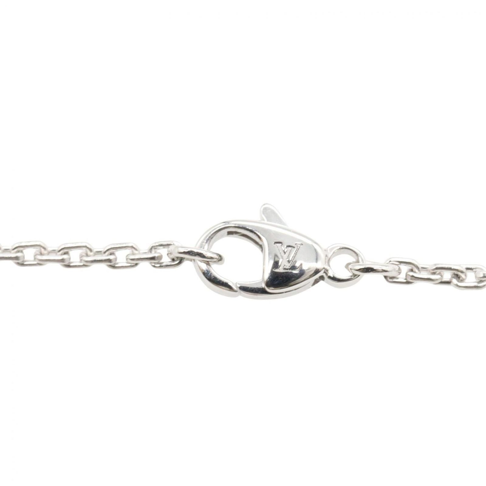 Louis Vuitton Necklace Pendentif Diamond 45 55 cm 18k White Gold — view 4