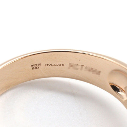 Bvlgari Ring Serpenti Saffiano Diamond Malachite 18k Pink Gold — view 4