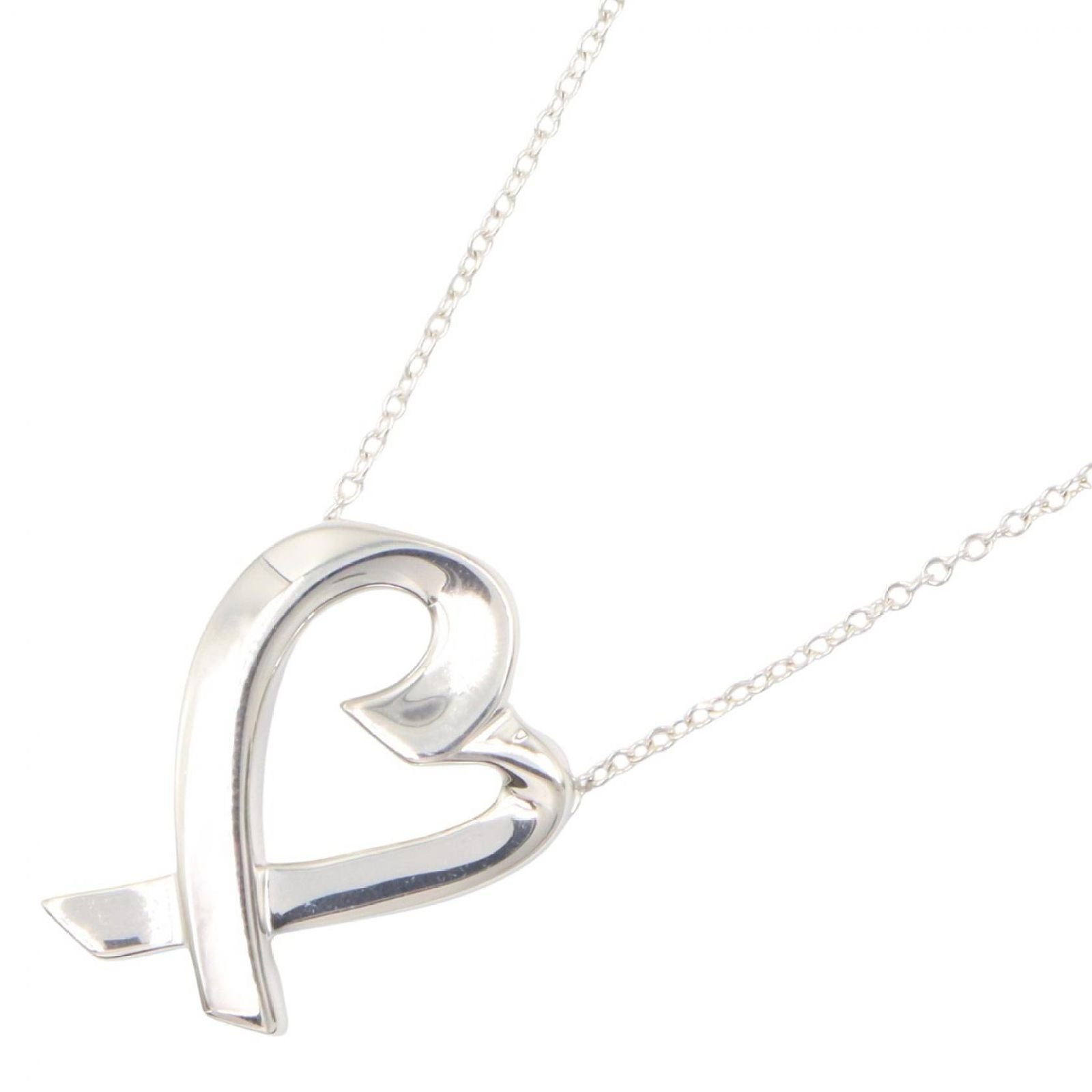 Tiffany & Co Necklace Loving Heart 47.5 cm 925 Sterling Silver