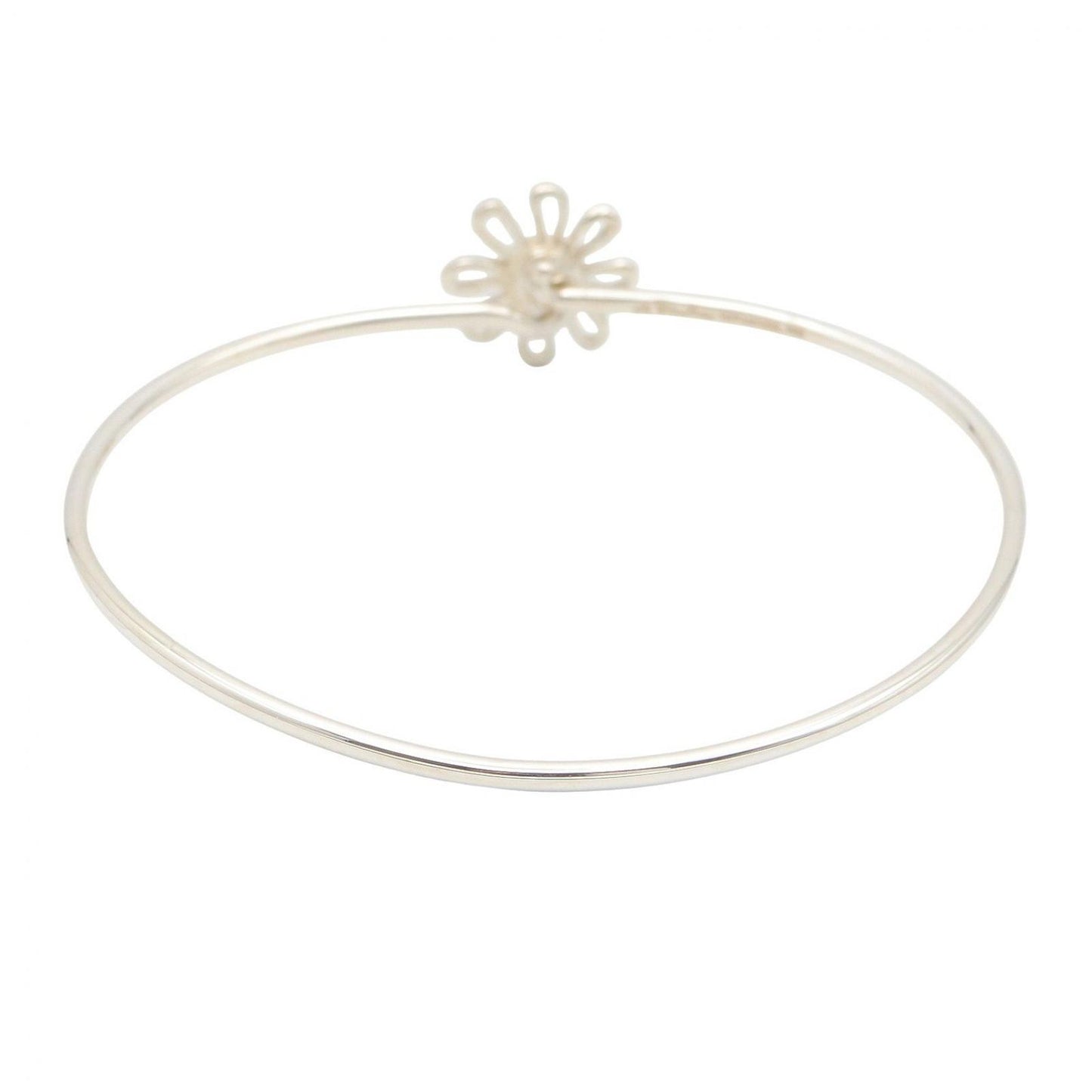 Tiffany & Co Bangle 16.5 cm 925 Sterling Silver Daisy Bracelet — view 2