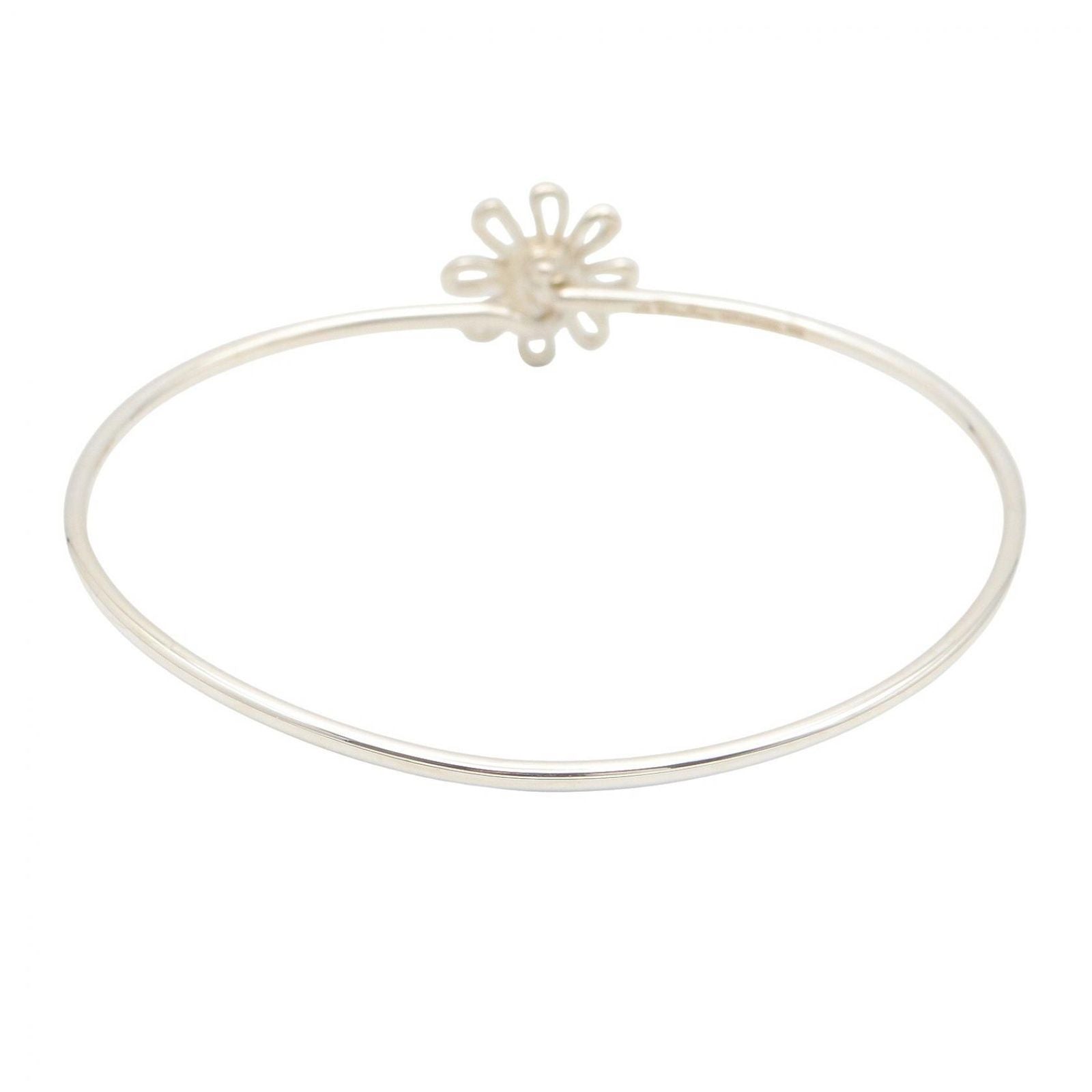 Tiffany & Co Bangle 16.5 cm 925 Sterling Silver Daisy Bracelet — view 2