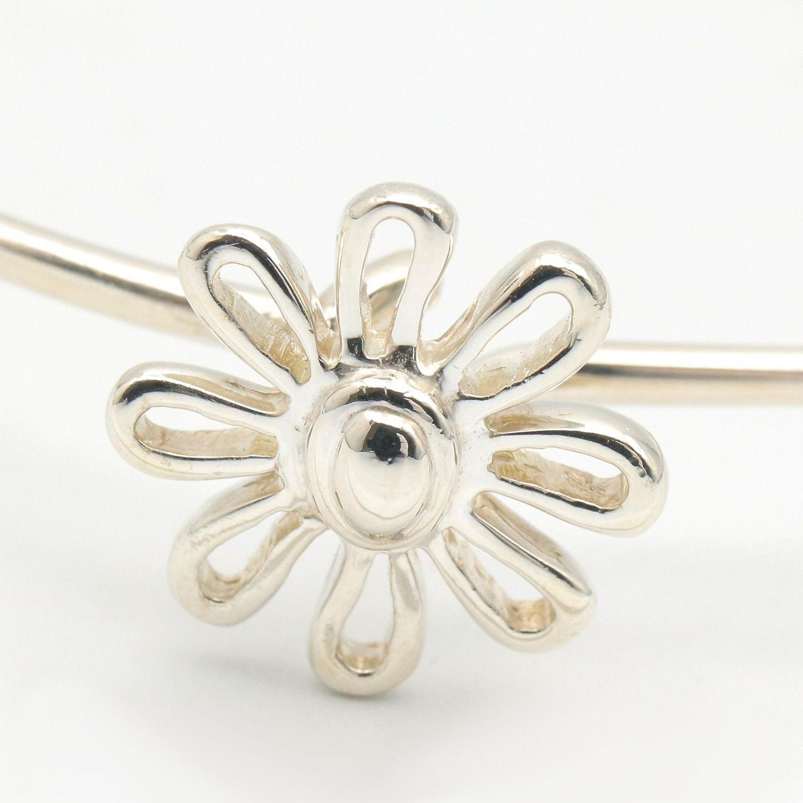 Tiffany & Co Bangle 16.5 cm 925 Sterling Silver Daisy Bracelet — view 3