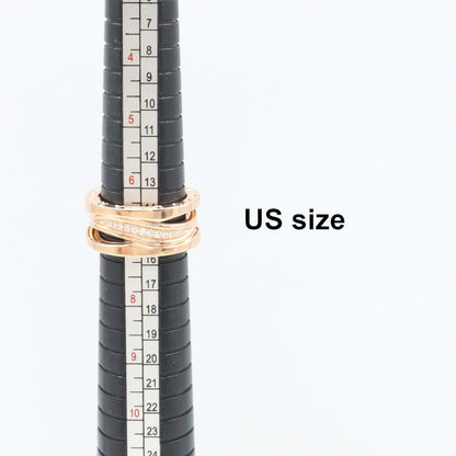 Bvlgari Ring B-zero One Legend Diamond 18k Pink Gold — view 8