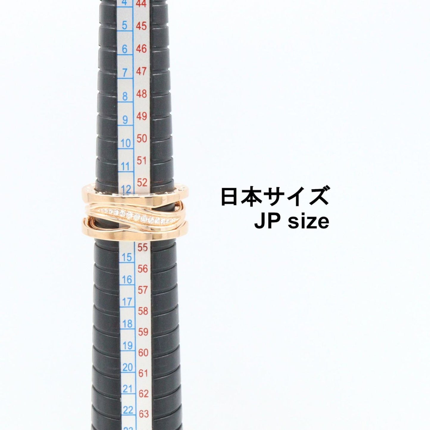 Bvlgari Ring B-zero One Legend Diamond 18k Pink Gold — view 7