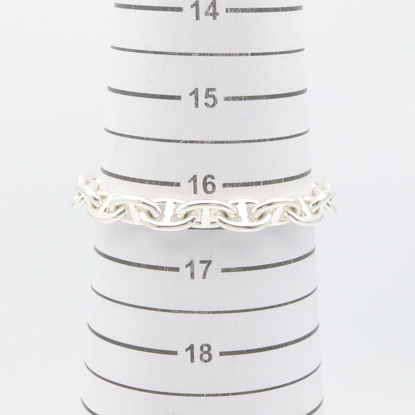 Hermes Bracelet Chaine D'ancre PM 19 Links 16 cm 925 Sterling Silver — view 7