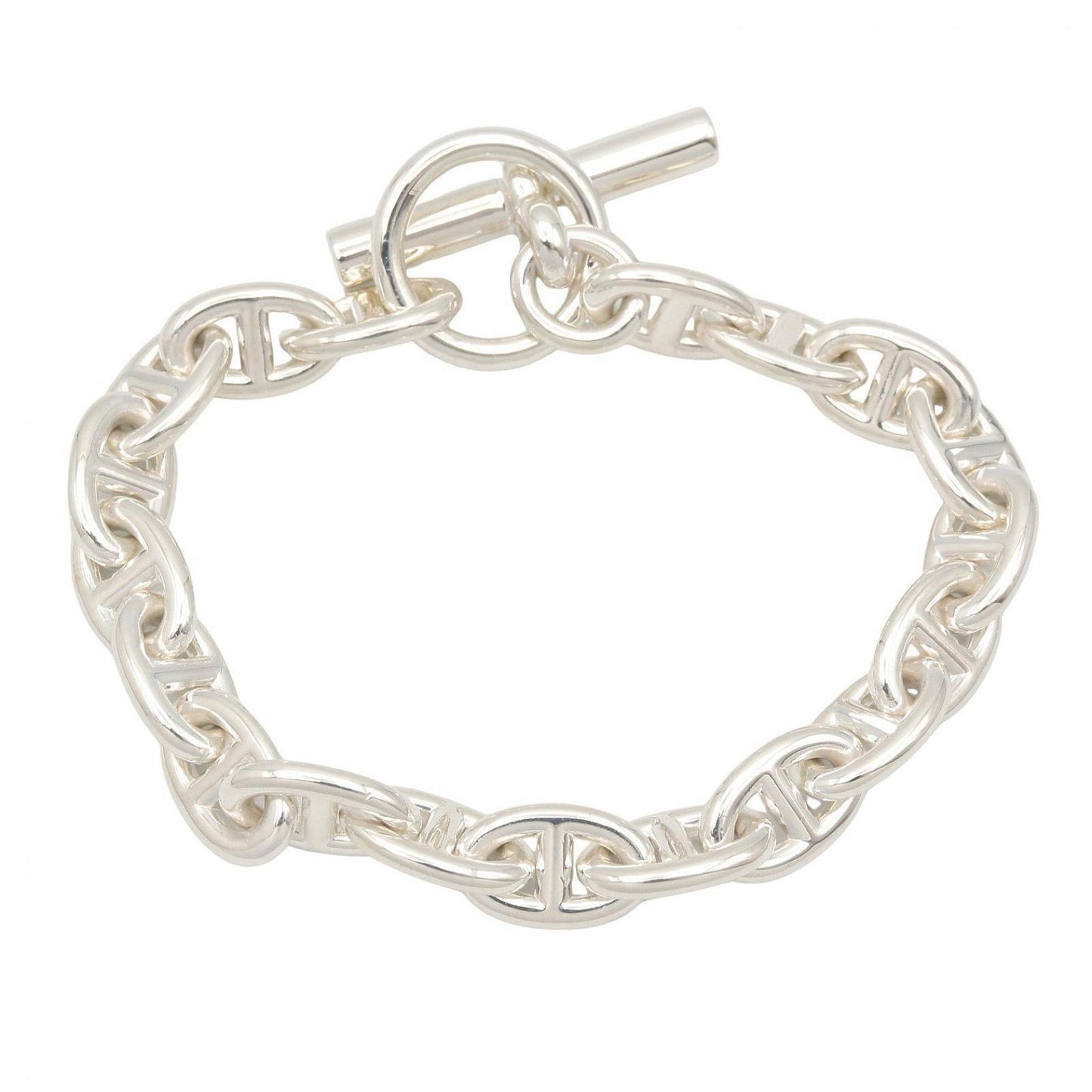 Hermes Bracelet Chaine D'ancre PM 19 Links 16 cm 925 Sterling Silver — view 2