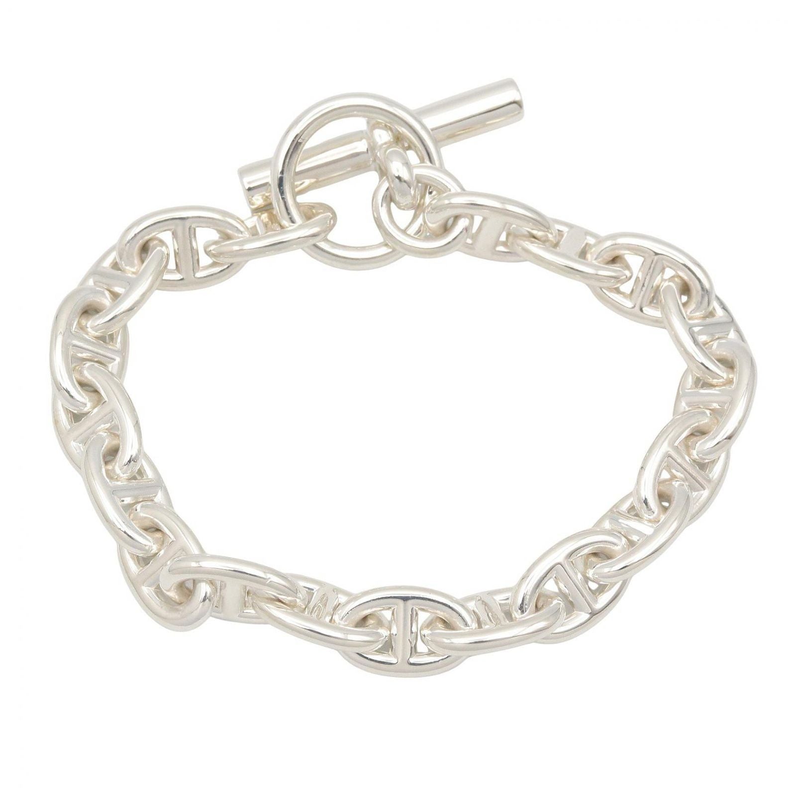 Hermes Bracelet Chaine D'ancre PM 19 Links 16 cm 925 Sterling Silver — view 2