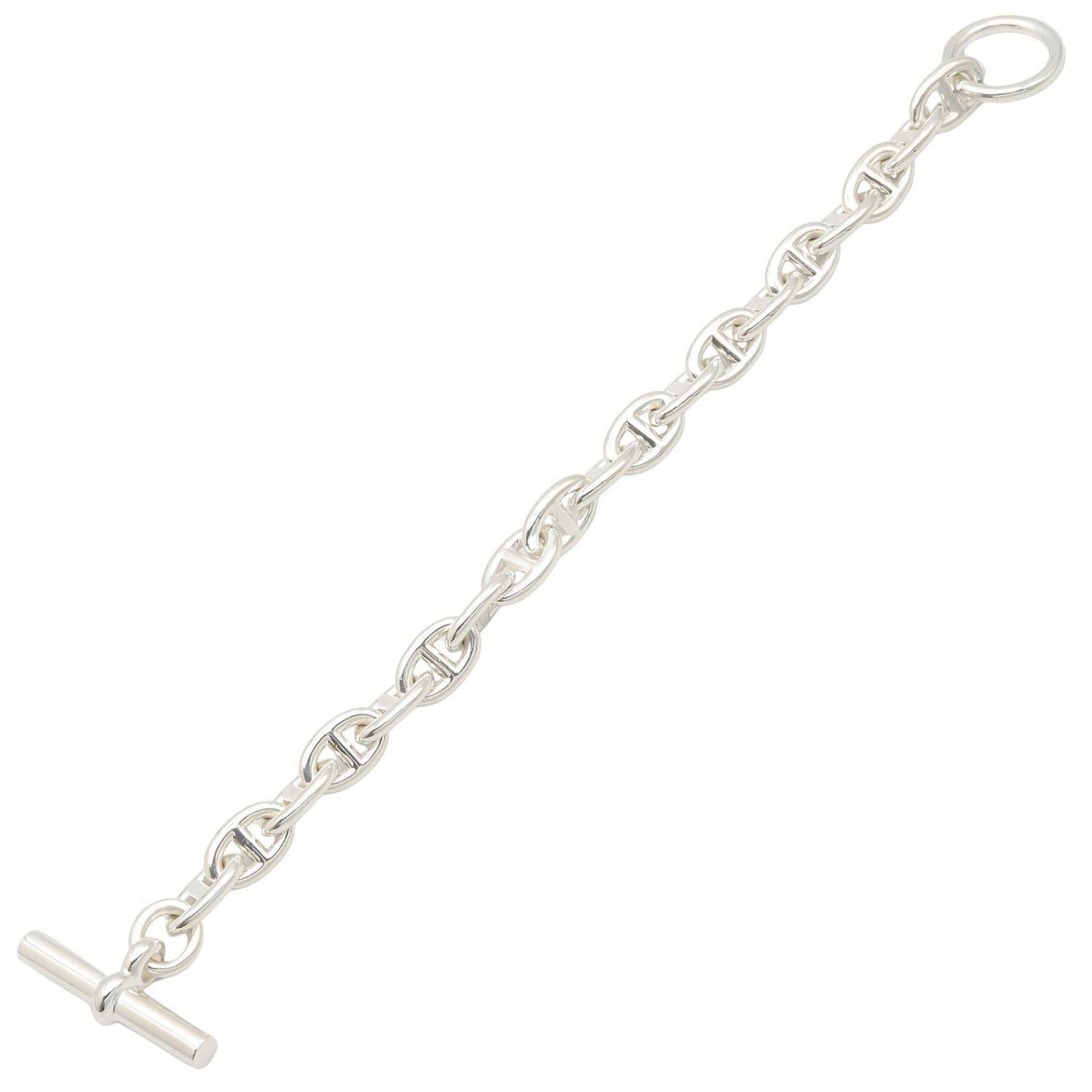 Hermes Bracelet Chaine D'ancre PM 19 Links 16 cm 925 Sterling Silver — view 3
