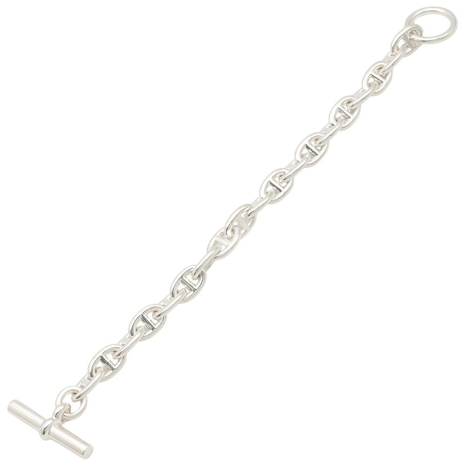 Hermes Bracelet Chaine D'ancre PM 19 Links 16 cm 925 Sterling Silver — view 3