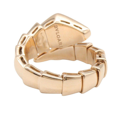 Bvlgari Ring Serpenti Viper-s Diamond 18k Pink Gold — view 3