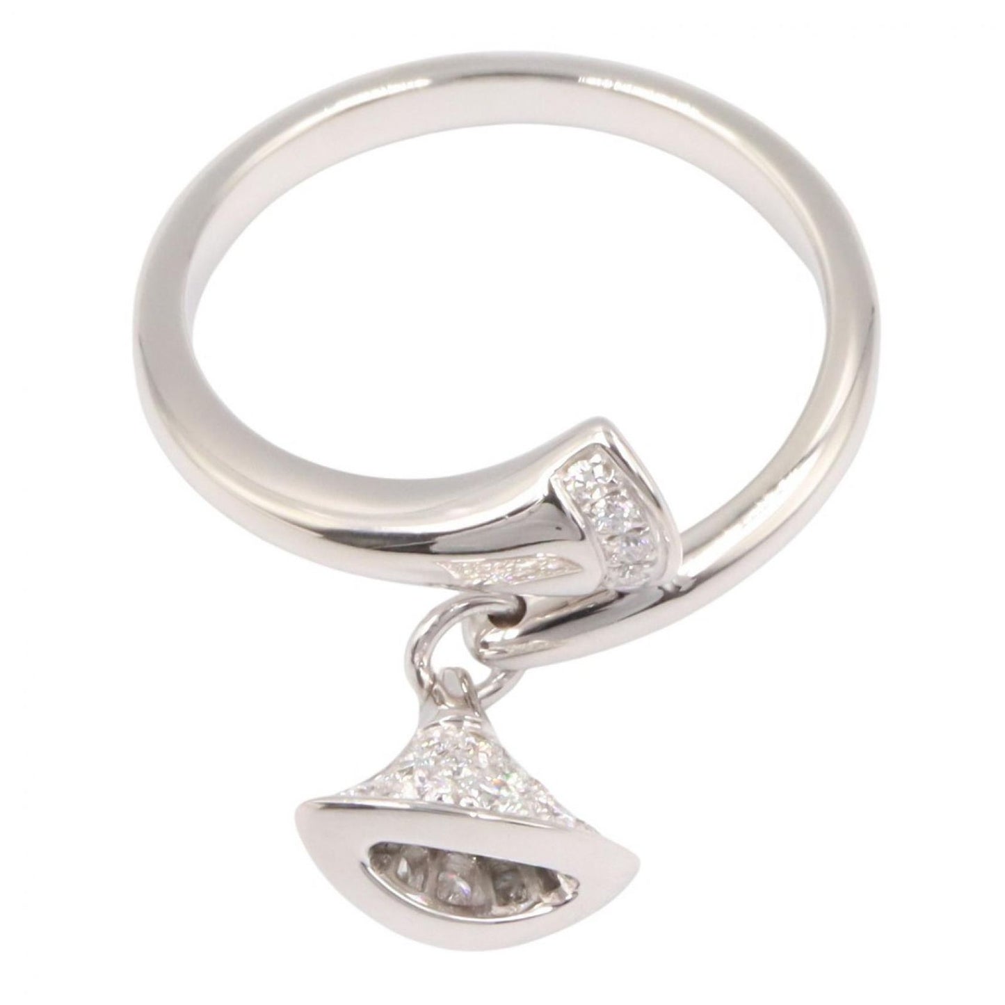 Bvlgari Ring Divas' Dream Diamond 18k White Gold — view 2