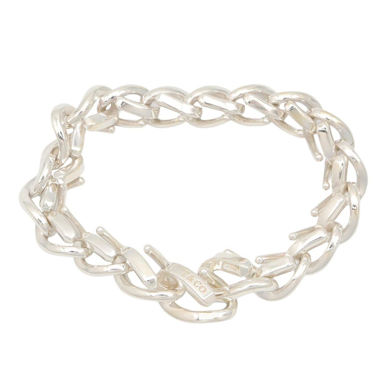 Tiffany & Co Bracelet Forgelink 925 Sterling Silver