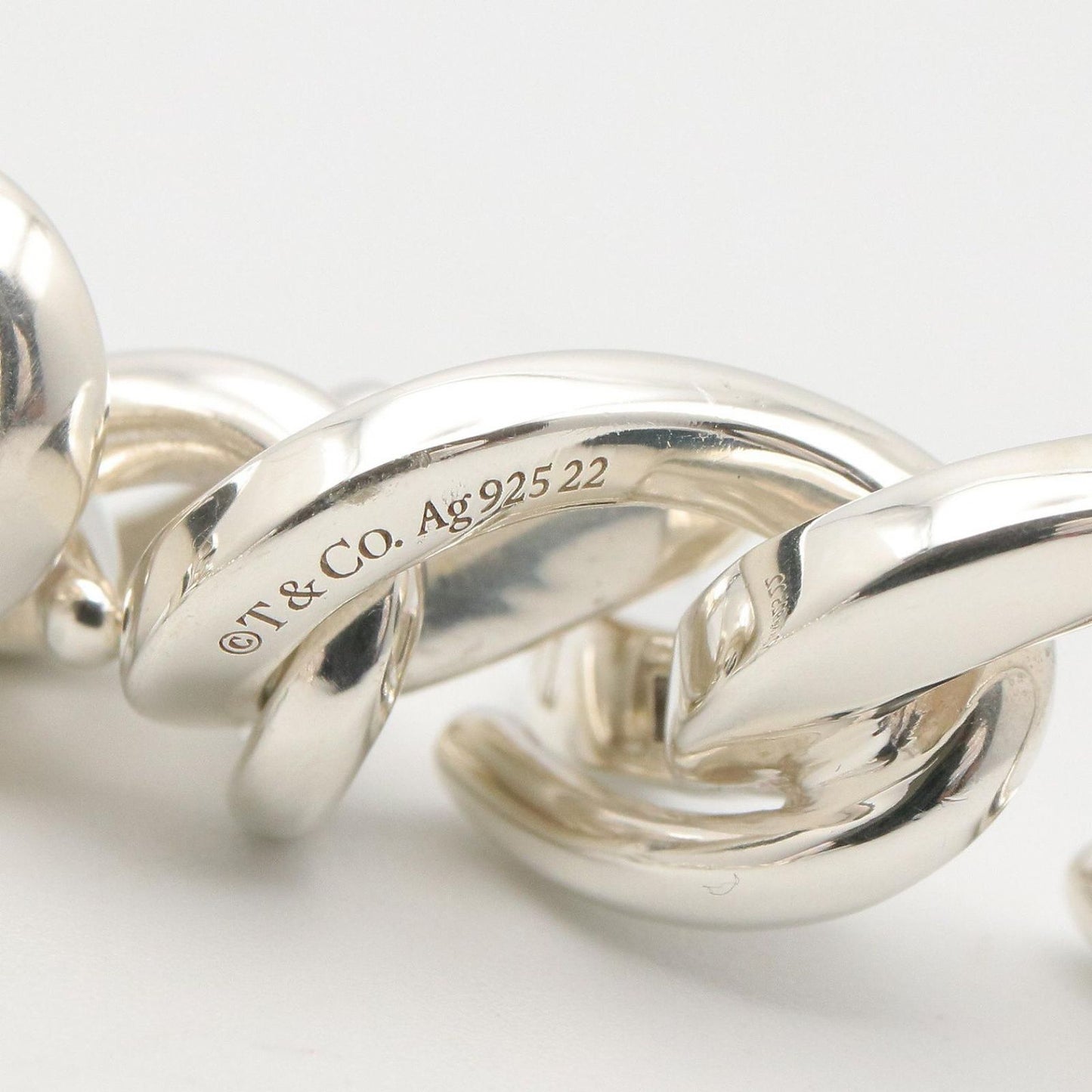 Tiffany & Co Bracelet Forgelink 925 Sterling Silver — view 5