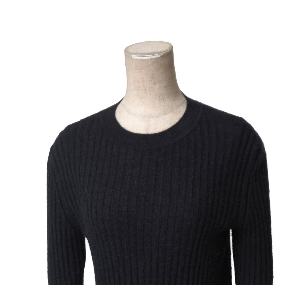 Hermes Knit 38 All Cashmere Tight Sweater Half Sleeve — view 3